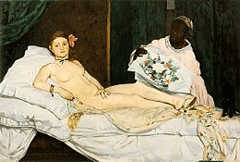 Olympia van Édouard Manet